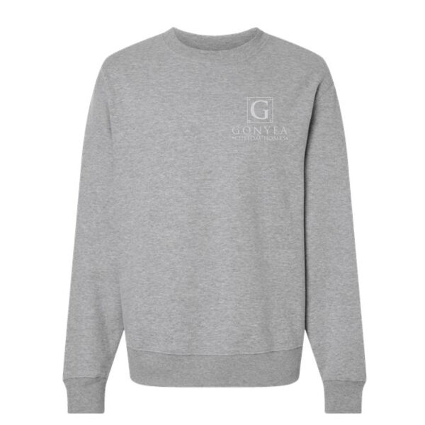 Bella+Canvas - Unisex 10 oz. Heavyweight Sweatshirt - Embroidered Logos Thumbnail