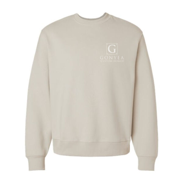 Bella+Canvas - Unisex 10 oz. Heavyweight Sweatshirt - Embroidered Logos Thumbnail
