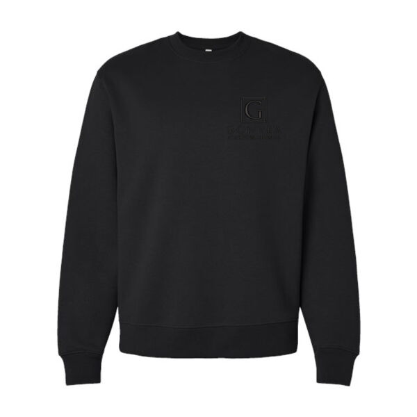 Bella+Canvas - Unisex 10 oz. Heavyweight Sweatshirt - Embroidered Logos Thumbnail