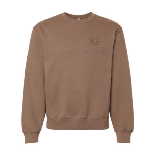 Bella+Canvas - Unisex 10 oz. Heavyweight Sweatshirt - Embroidered Logos Thumbnail