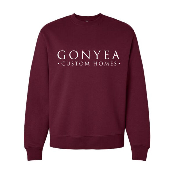 Bella+Canvas - Unisex 10 oz. Heavyweight Sweatshirt - Embroidered Logos Thumbnail