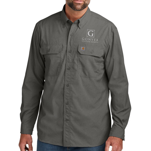 Carhartt Force® Solid Long Sleeve Shirt - Embroidered Logos Thumbnail
