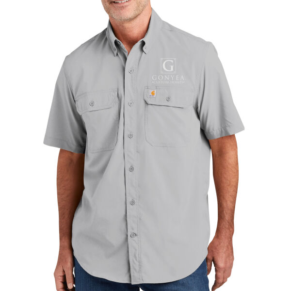 Carhartt Force® Solid Short Sleeve Shirt - Embroidered Logos Thumbnail