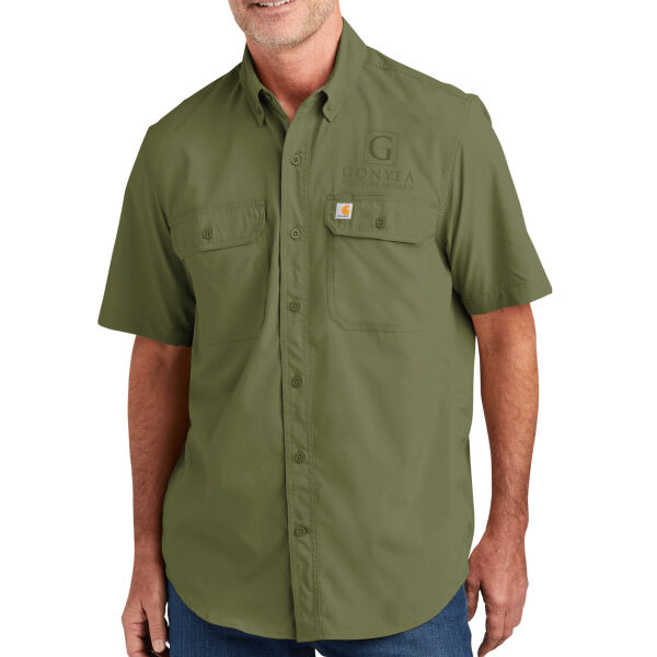 Carhartt Force® Solid Short Sleeve Shirt - Embroidered Logos Thumbnail
