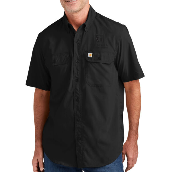 Carhartt Force® Solid Short Sleeve Shirt - Embroidered Logos Carhartt Force® Solid Short Sleeve Shirt - Embroidered Logos Thumbnail