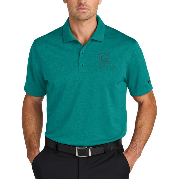 Nike Dri-FIT Smooth Heather Polo - Embroidered Logos Thumbnail