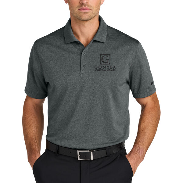 Nike Dri-FIT Smooth Heather Polo - Embroidered Logos Thumbnail
