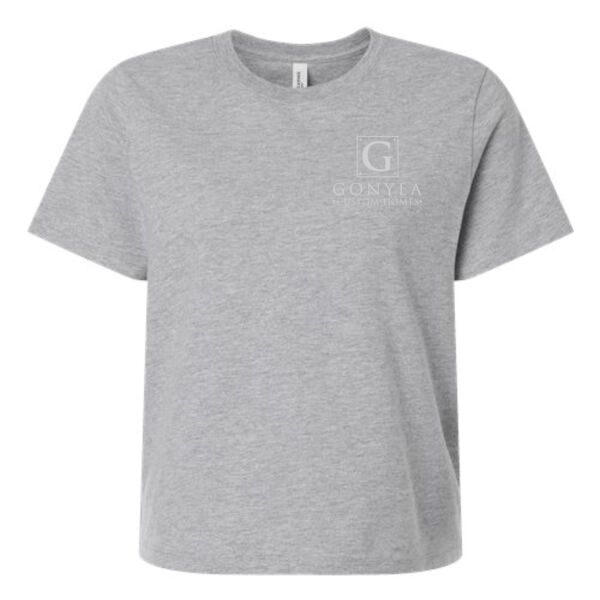 Bella+Canvas - Women's 6 oz Heavyweight Tee - Embroidered Logos Thumbnail