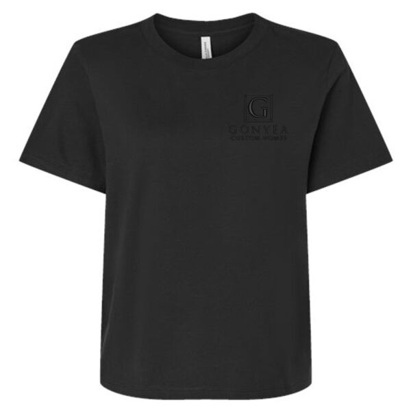 Bella+Canvas - Women's 6 oz Heavyweight Tee - Embroidered Logos Thumbnail