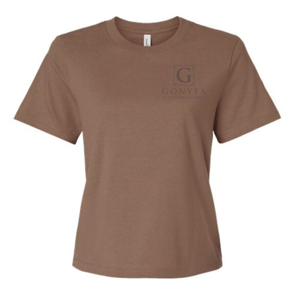 Bella+Canvas - Women's 6 oz Heavyweight Tee - Embroidered Logos Thumbnail