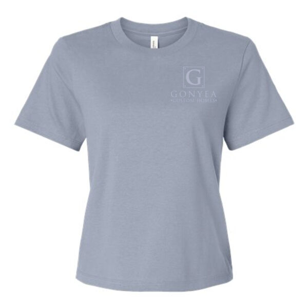 Bella+Canvas - Women's 6 oz Heavyweight Tee - Embroidered Logos Thumbnail