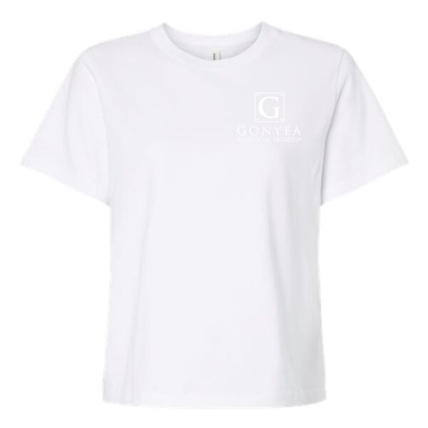 Bella+Canvas - Women's 6 oz Heavyweight Tee - Embroidered Logos Thumbnail