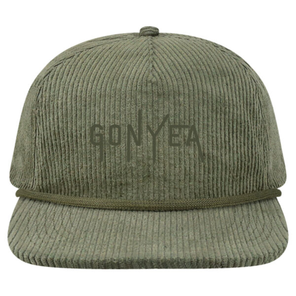 LOCALE - Five-Panel Rope Cap - Embroidered Logo Thumbnail