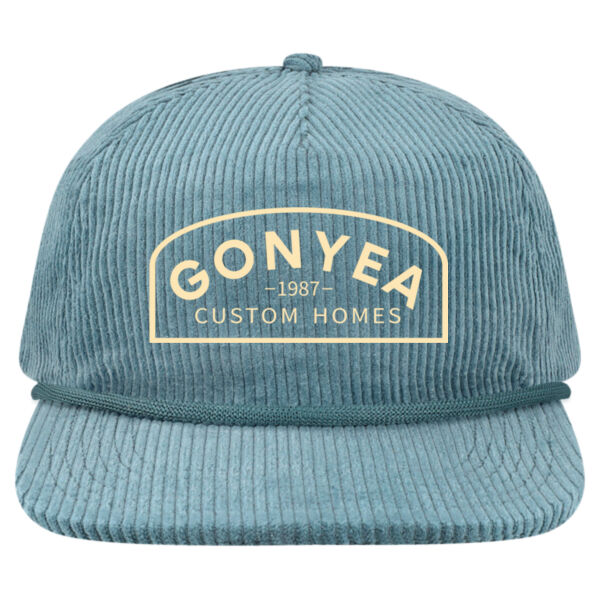 LOCALE - Five-Panel Rope Cap - Embroidered Logo Thumbnail