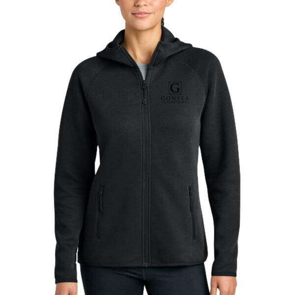 Sport-Tek® Women’s Phenom Full-Zip Hoodie - Embroidered Logos Thumbnail