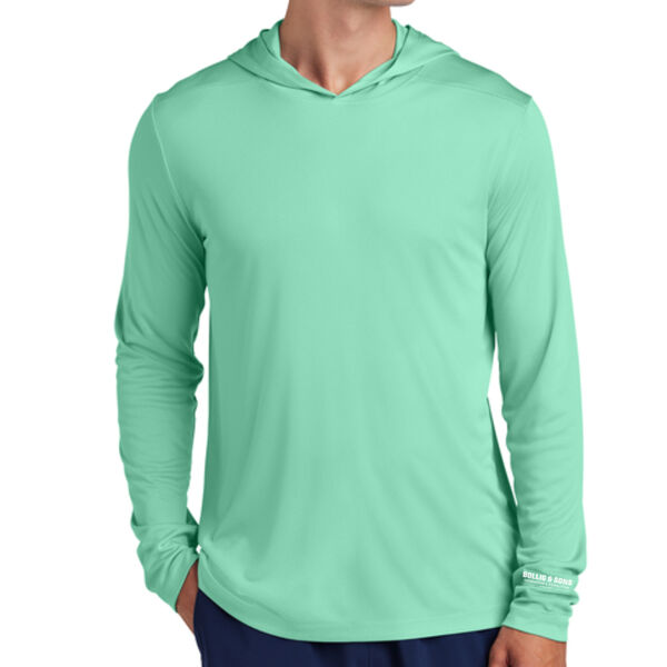 Sport-Tek® Posi-UV® Pro Long Sleeve Hoodie - Printed Logos Thumbnail
