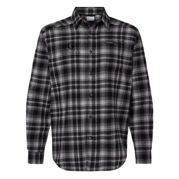 Columbia - Men's Cornell Woods™ Flannel Shirt - Embroidered Logos Thumbnail