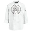 Eight Knot Button Chef Coat with Thermometer Pocket Thumbnail
