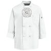 Eight Knot Button Chef Coat with Thermometer Pocket Thumbnail