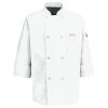 Eight Pearl Button Chef Coat with Thermometer Pocket Thumbnail