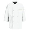 Eight Pearl Button Chef Coat with Thermometer Pocket Thumbnail