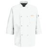 Eight Pearl Button Chef Coat with Thermometer Pocket Thumbnail