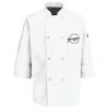 Eight Pearl Button Chef Coat with Thermometer Pocket Thumbnail