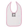 Infant Contrast Trim Premium Jersey Bib Thumbnail