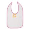 Infant Contrast Trim Premium Jersey Bib Thumbnail