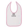 Infant Contrast Trim Premium Jersey Bib Thumbnail