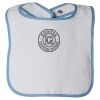 Infant Contrast Trim Terry Bib Thumbnail