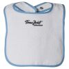 Infant Contrast Trim Terry Bib Thumbnail